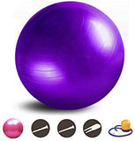 GYM BALL EXERCISE BALL  ANTI BURST YOGA BALL WITH QUICK PUMP 75CM